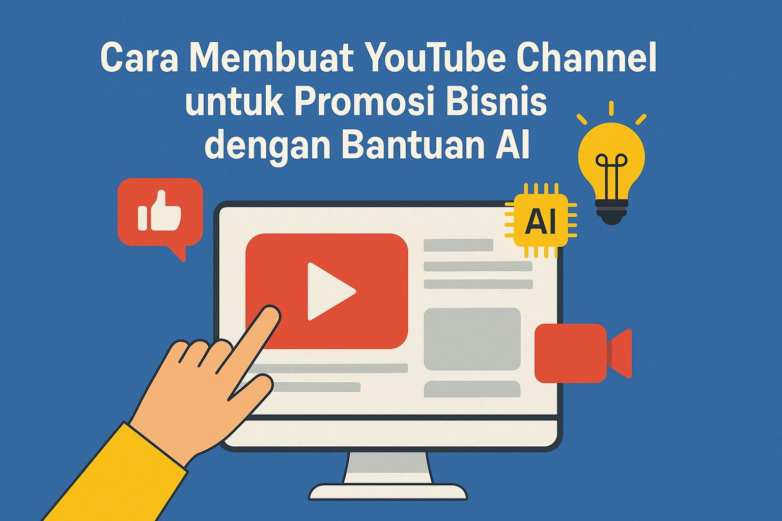Cara Membuat Channel Youtube untuk Bisnis Dengan Bantuan AI